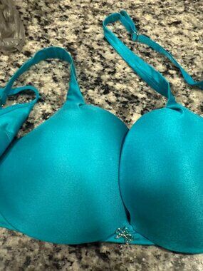 Victoria secret teal/blue 36B bra pushup